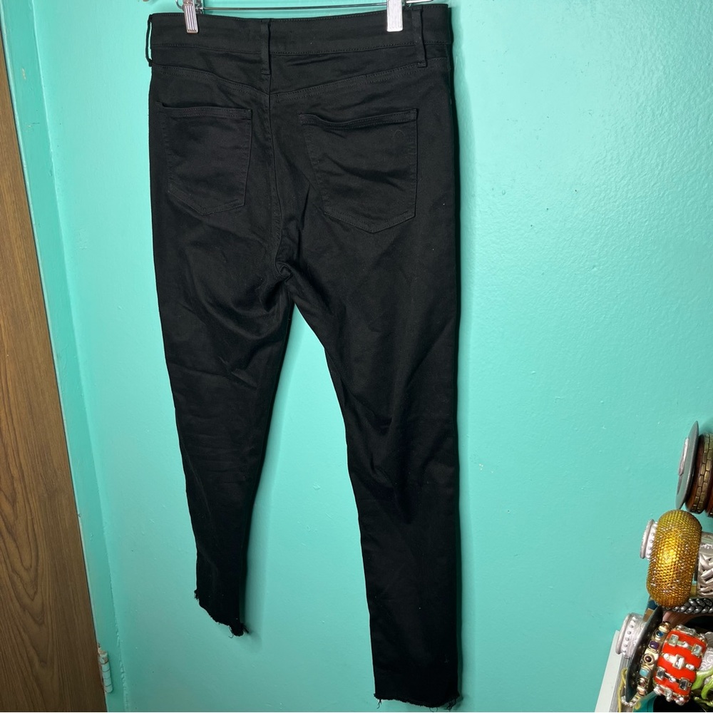 Uniqlo Black Ripped skinny Jeans - Picture 9 of 9